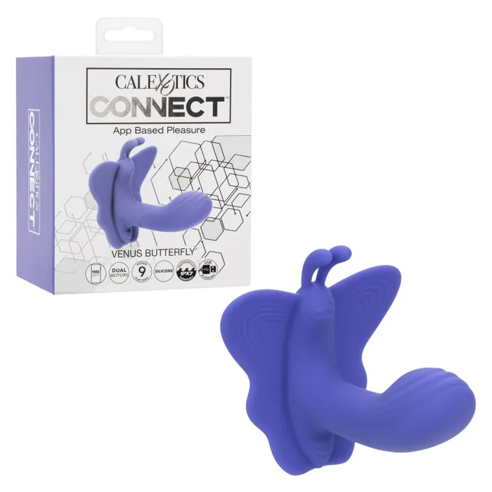 Vibrators Calexotics Calexotics Connect Venus Butterfly Periwinkle