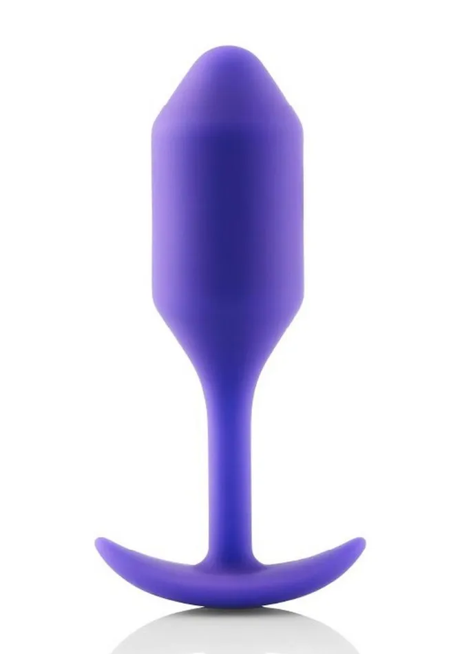 Anal bVibe BVibe Snug Plug 2 Silicone Weighted Anal Plug