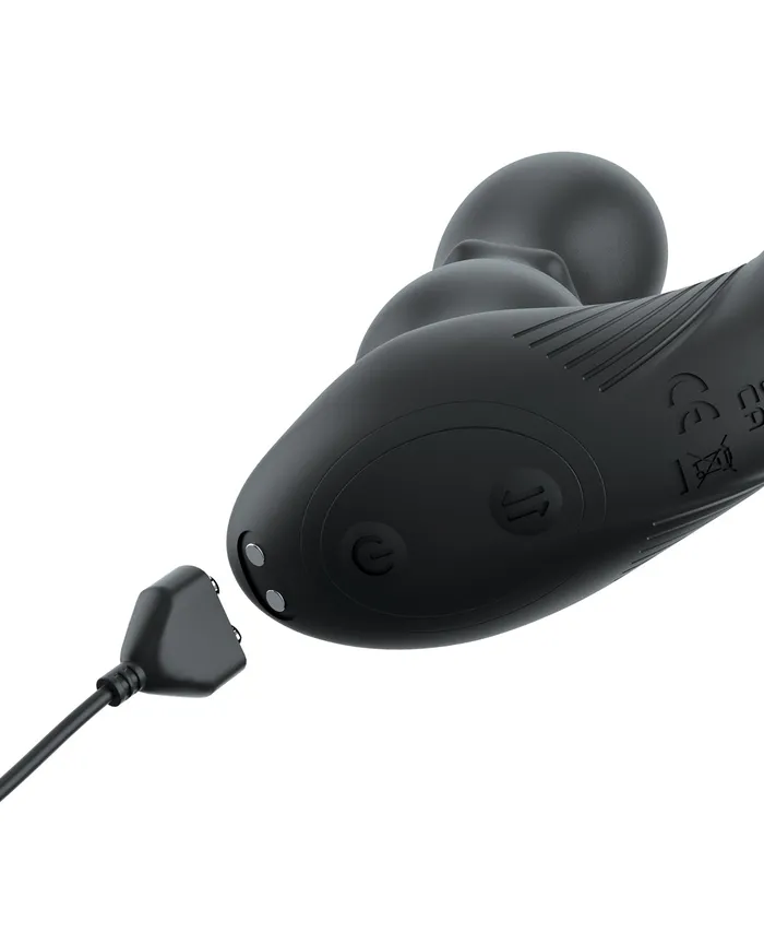Anal Fantasy Elite AssGasm Slide Glide PSpot Stimulator Black Pipedream Products Anal
