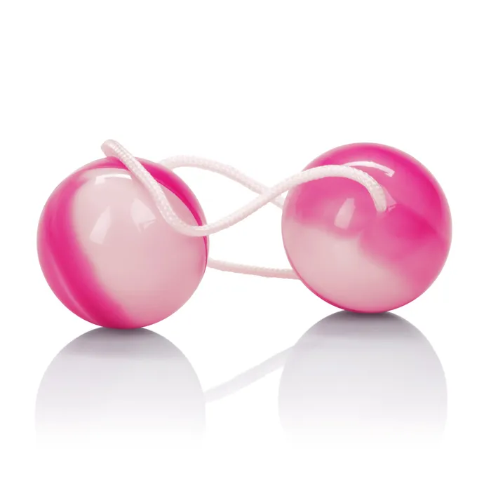 Duotone Orgasm Balls Pink White California Exotic Dildos