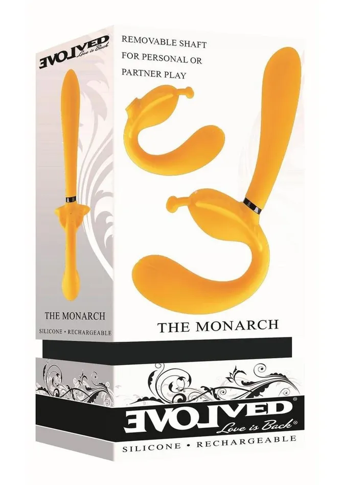 Monarch Silicone Rechargeable Triple Strapless StrapOn Evolved Female Sex Toys