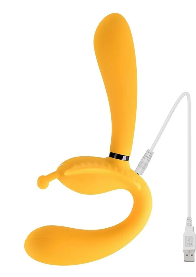 Monarch Silicone Rechargeable Triple Strapless StrapOn Evolved Female Sex Toys