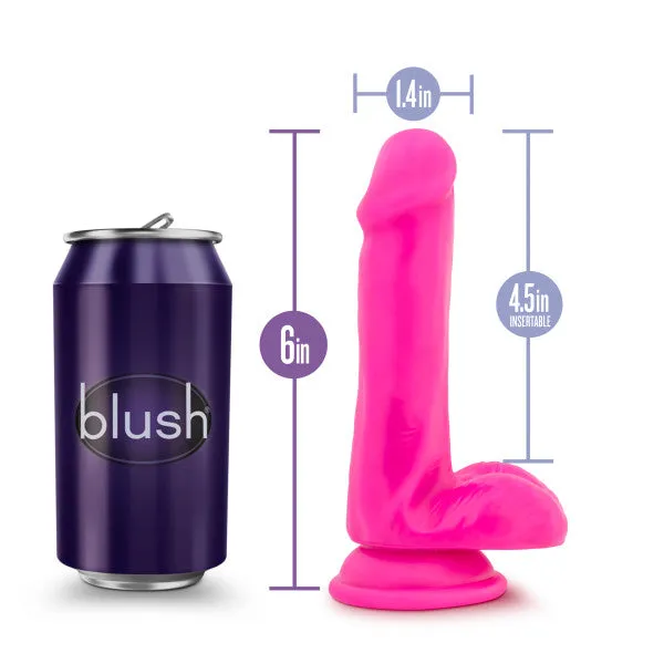 Dildos Blush Novelties Au Naturel Bold Delight 6 In Dildo Pink