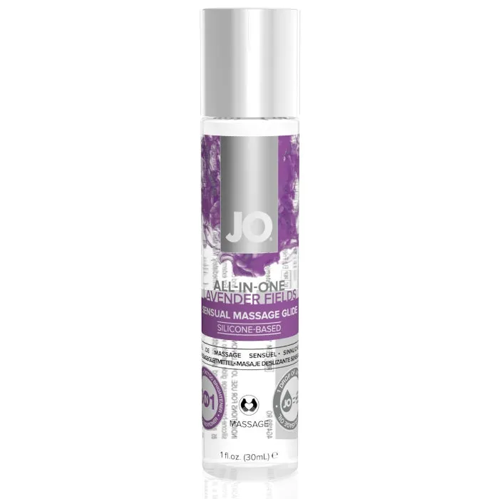 System Jo All in One Sensual Massage oil Lavender 30ml PAR Couples