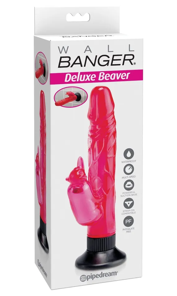 Waterproof Beaver Wall Bangers Deluxe Pink Pipedream Vibrators Waterproof Beaver Wall Bangers Deluxe Pink Pipedream Vibrators