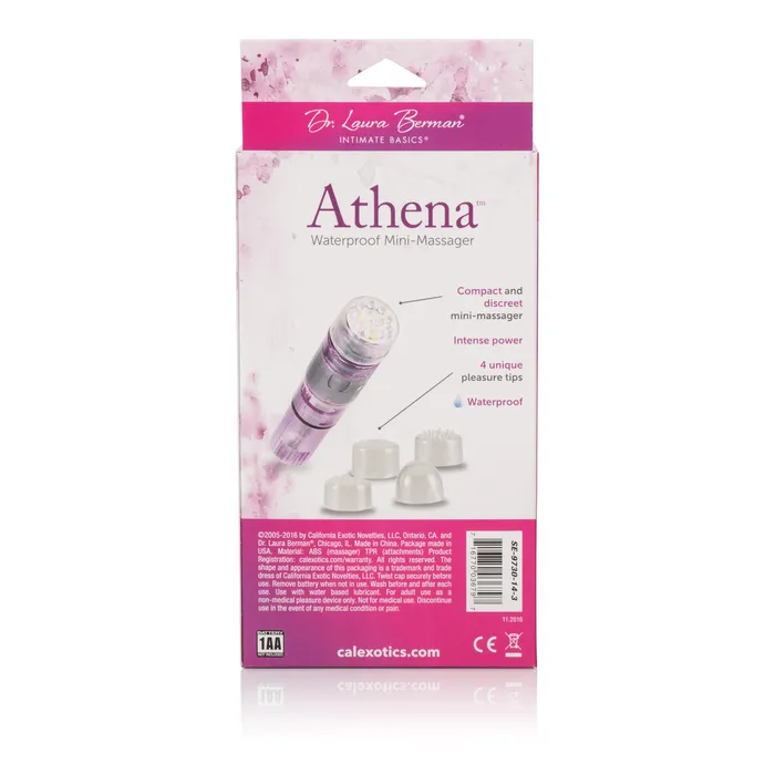 Athena Waterproof Mini Massager California Exotic Novelties Female Sex Toys