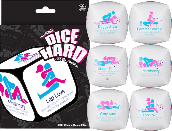 Excellent Power Games Inflatable Dice Hard Novelty Game Excellent Power Games Inflatable Dice Hard Novelty Game