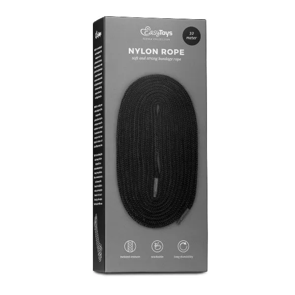 Fetish Collection Anal Bondage Rope 10m Black Fetish Collection Anal Bondage Rope 10m Black