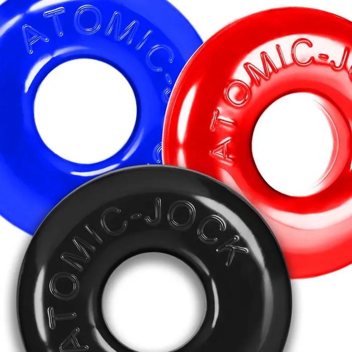 Ringer Max 3 Pc Multi Colour Cockring Set Oxballs Anal