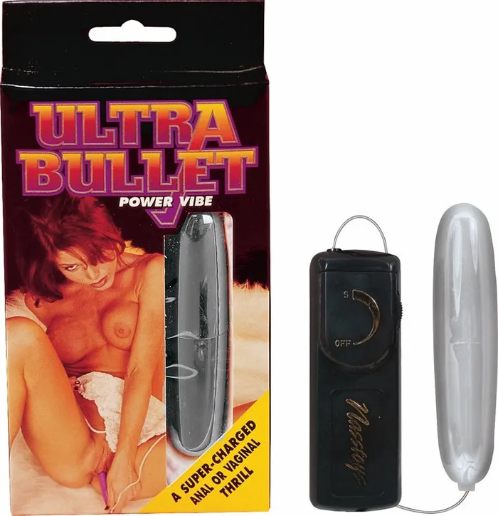 Nasstoys Female Sex Toys Ultra Bullet Power Vibrator Silver