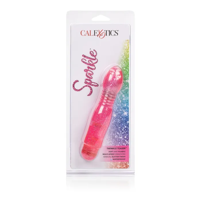 Vibrators California Exotic Novelties Sparkle Twinkle Teaser Pink