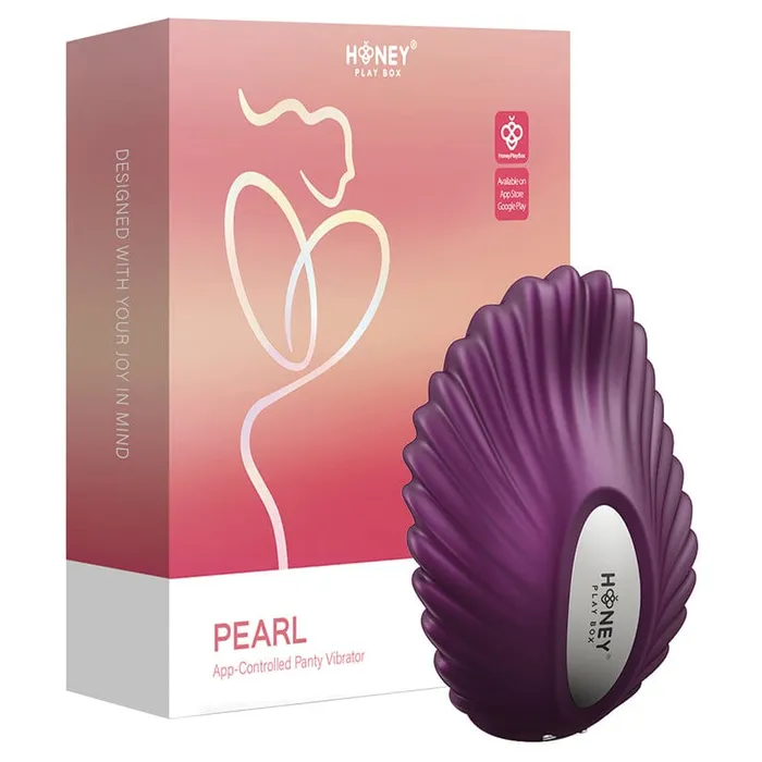 Vibrators Honey Play Box Pearl App Controlled Magnetic Panty Vibrator
