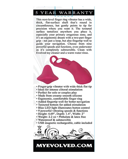 Evolved Vibrators Evolved Frisky Finger Rechargeable Bullet