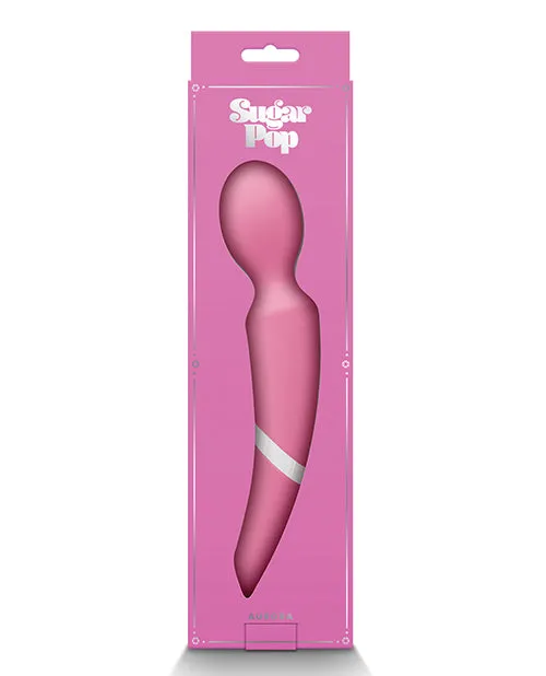 NS Novelties Vibrators Sugar Pop Aurora Air Pulse Massager Wand