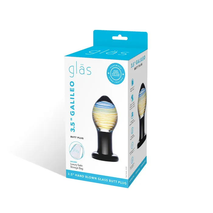 Anal Electric Hustler Lingerie Glas Galileo Butt Plug
