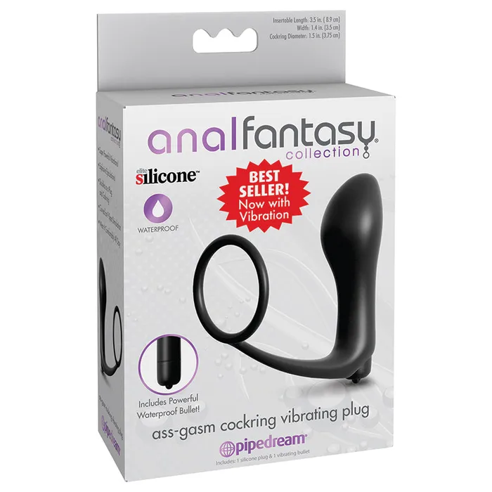 Anal PIPEDREAM Anal Fantasy Collection AssGasm Cockring Vibrating Plug