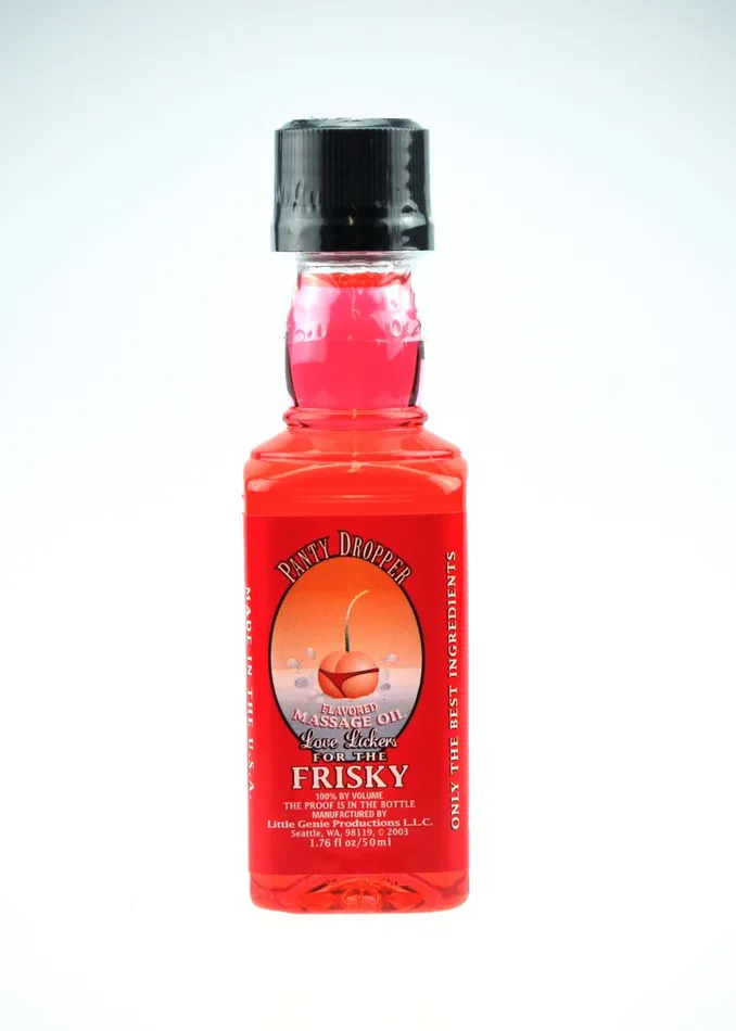 Couples Little Genie Love Lickers Panty Dropper Massage Oil 176 Oz