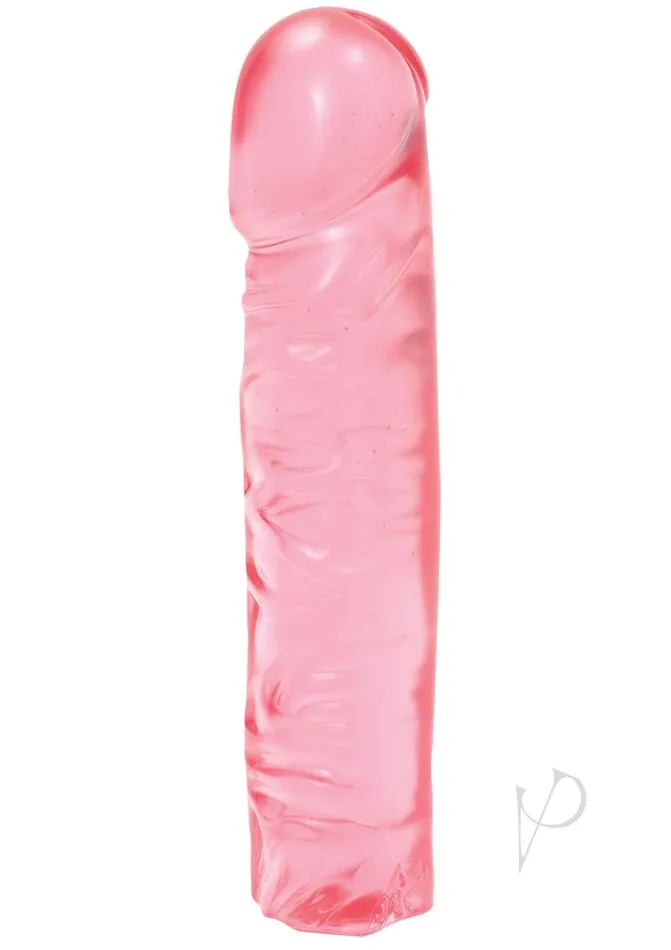 Doc Johnsons 8 Crystal Jellies Classic Pink Timeless Pleasure Vibrant Choices Doc Johnson Enterprises Vibrators