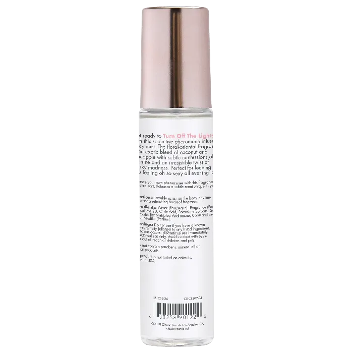 Female Sex Toys Classic Erotica CGC Body Mist with Pheromones Turn Off The Lights 35 fl oz Unleash Your Sensual Allure