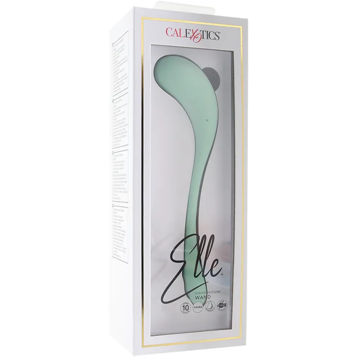 Female Sex Toys Elle Liquid Silicone Wand Vibe CalExotics Female Sex Toys Elle Liquid Silicone Wand Vibe CalExotics