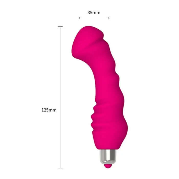 Female Sex Toys Levett Levett Tinda Premium Waterproof Silicone Massager with 16 MultiSpeed Vibrations