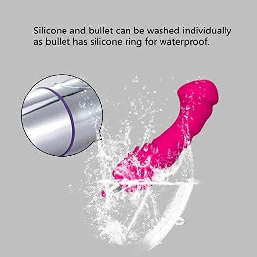 Female Sex Toys Levett Levett Tinda Premium Waterproof Silicone Massager with 16 MultiSpeed Vibrations