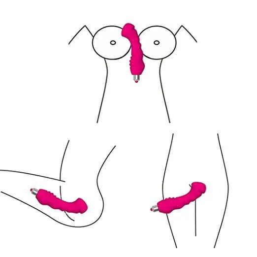 Female Sex Toys Levett Levett Tinda Premium Waterproof Silicone Massager with 16 MultiSpeed Vibrations