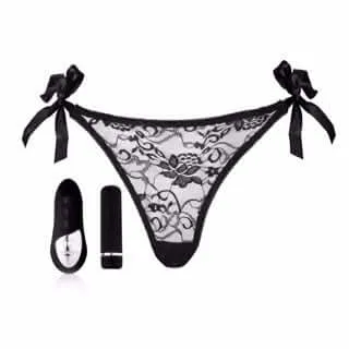 Female Sex Toys Sensuelle Pleasure Panty Black 15Function Remote Control Delight Nu Sensuelle