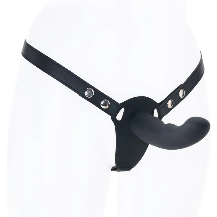 Female Sex Toys Shots Toys Ouch Adjustable Dual Ridged StrapOn Vibe