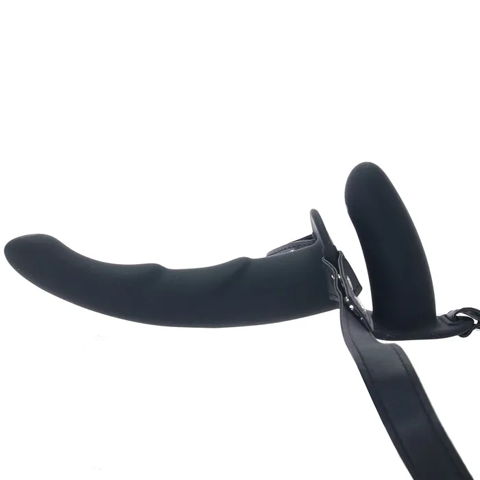 Female Sex Toys Shots Toys Ouch Adjustable Dual Ridged StrapOn Vibe