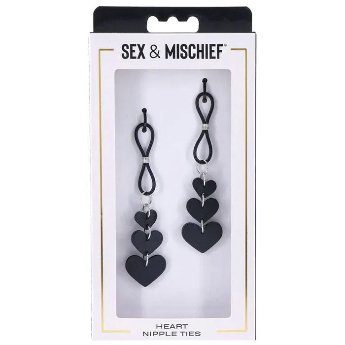 Female Sex Toys SPORTSHEETS SM Heart Nipple Ties