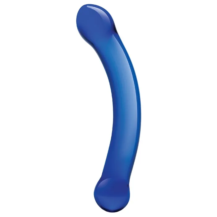 Glas 6 Curved Gspot DildoBlue Electric Novelties Dildos Glas 6 Curved Gspot DildoBlue Electric Novelties Dildos