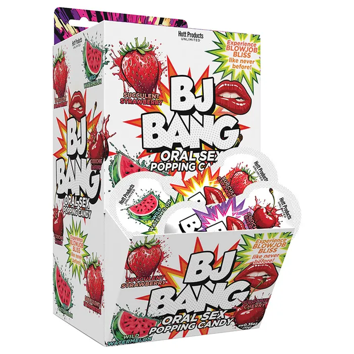 HOTT PRODUCTS Anal BJ Bang Display of 72pcs