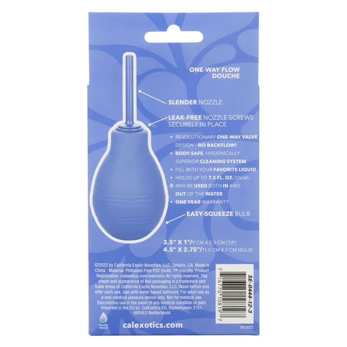 Male Sex Toys California Exotic Novelties Experience Hygiene and Comfort with the Cheeky One Way Flow Douche