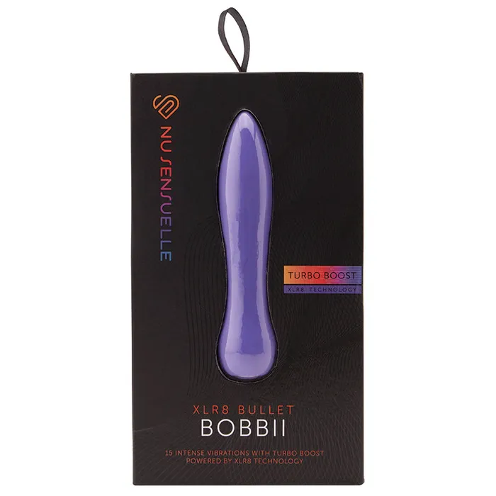 NOVEL CREATIONS Vibrators Sensuelle Bobbii XLR8 Turbo FlexiUltra Violet