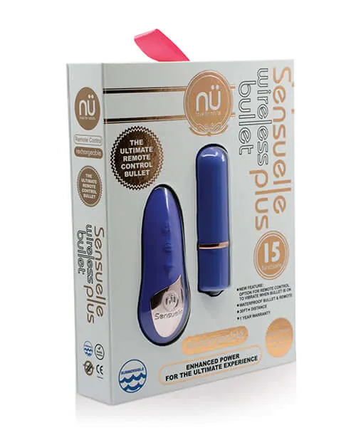 Nu Sensuelle Sensuelle Bullet Plus Ultra Violet Wireless Vibrator 15 Function Remote Control Bullet Female Sex Toys Nu Sensuelle Sensuelle Bullet Plus Ultra Violet Wireless Vibrator 15 Function Remote Control Bullet Female Sex Toys