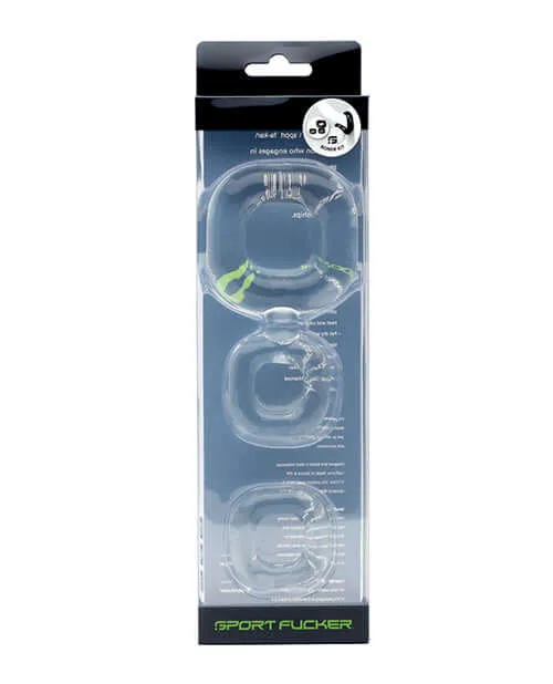 Sportfucker Anal Sport Fuckers Boner Kit Clear The Ultimate Enhancement Set for Men