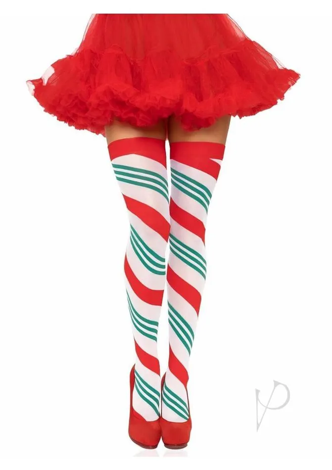 Vibrators Leg Avenue Inc Leg Avenue Jolly Holiday Striped Thigh Highs Festive RedGreen White Stockings Vibrators Leg Avenue Inc Leg Avenue Jolly Holiday Striped Thigh Highs Festive RedGreen White Stockings
