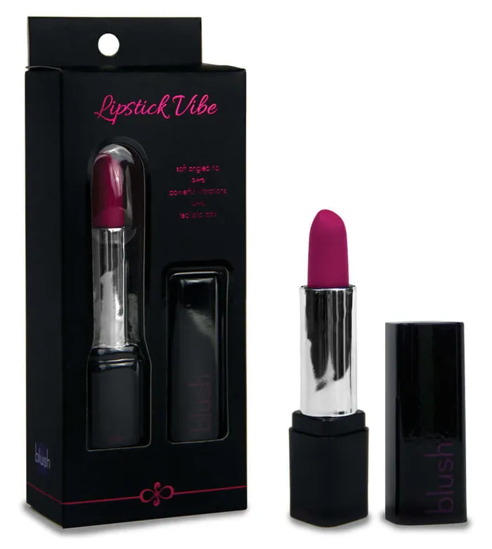 Vibrators Lipstick Vibe Black Blush Novelties