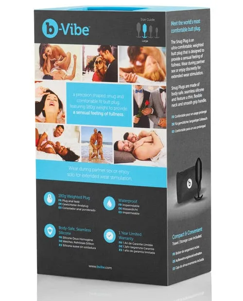 bVibe Weighted Snug Plug 3 bVibe Anal bVibe Weighted Snug Plug 3 bVibe Anal