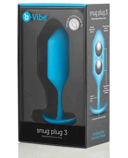 bVibe Weighted Snug Plug 3 bVibe Anal bVibe Weighted Snug Plug 3 bVibe Anal