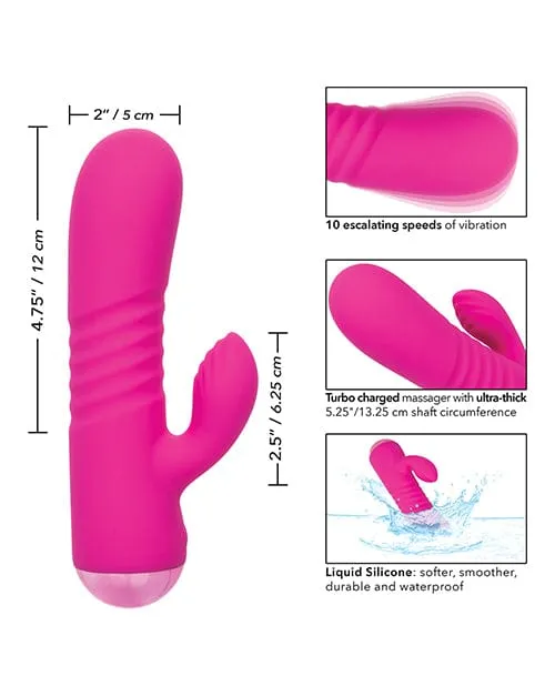 CalExotics Vibrators Thicc Chubby Honey Pink
