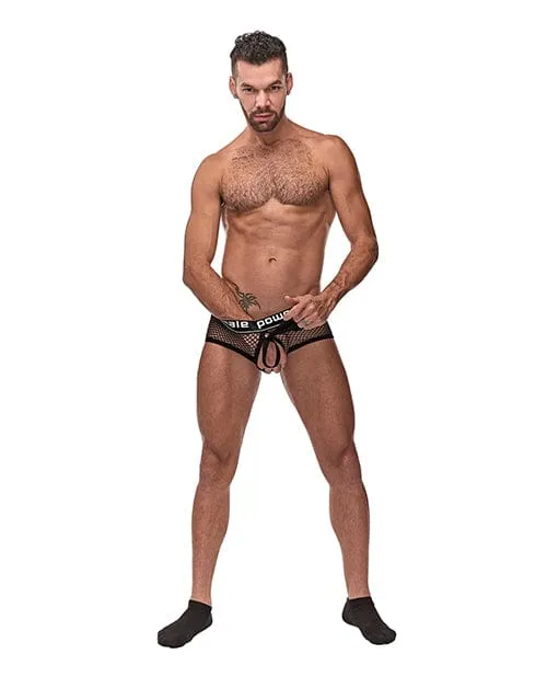 Cock Pit Fishnet Mini Cock Ring Short Male Power Male Sex Toys Cock Pit Fishnet Mini Cock Ring Short Male Power Male Sex Toys
