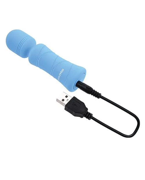 Evolved Novelties Vibrators Evolved Out Of The Blue Vibrating Mini Wand Blue Evolved Novelties Vibrators Evolved Out Of The Blue Vibrating Mini Wand Blue