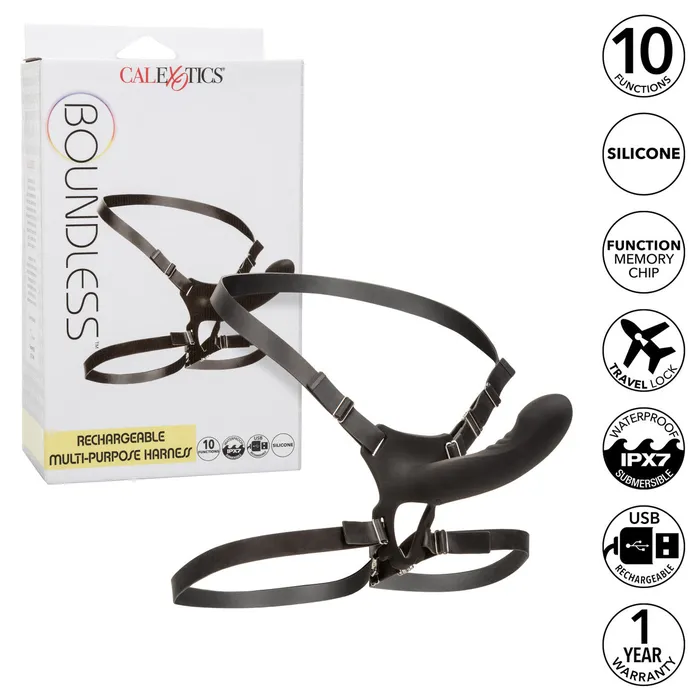 Female Sex Toys CalExotics Boundless Rechargeable Multipurpose Harness