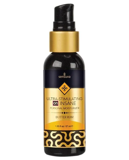 Female Sex Toys Sensuva Valencia Naturals Sensuva Ultra Stimulating On Insane Personal Moisturizer 193 Oz Butter Rum Female Sex Toys Sensuva Valencia Naturals Sensuva Ultra Stimulating On Insane Personal Moisturizer 193 Oz Butter Rum