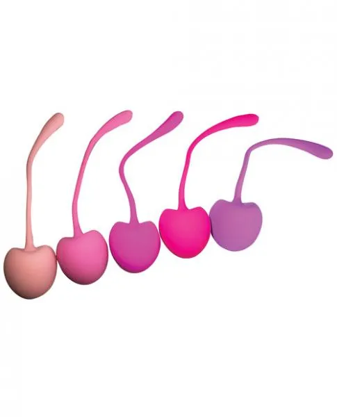Female Sex Toys Thank Me Now Voodoo Cherry Weighted Silicone Kegel Balls Set of 5 Female Sex Toys Thank Me Now Voodoo Cherry Weighted Silicone Kegel Balls Set of 5