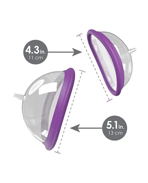 Pipedream Products Vibrators Fantasy For Her Rechargeable Pleasure Pump Kit Purple