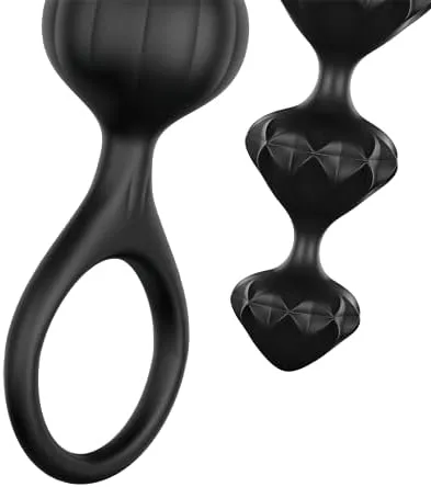 Satisfyer Anal Satisfyer Love Beads Super Soft Silicone Beads for man 81 Inch