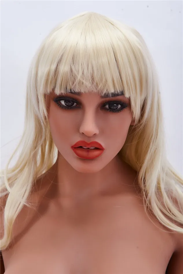 163cm5ft4 CCup Big Boobs TPE Sex Doll with 53 Head Anya Irontech Doll Male Sex Toys